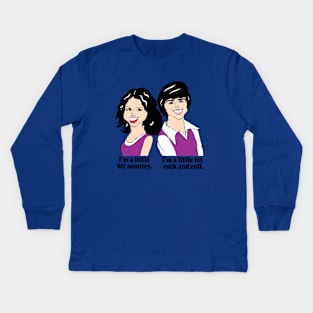 DONNY AND MARIE FAN ART Kids Long Sleeve T-Shirt